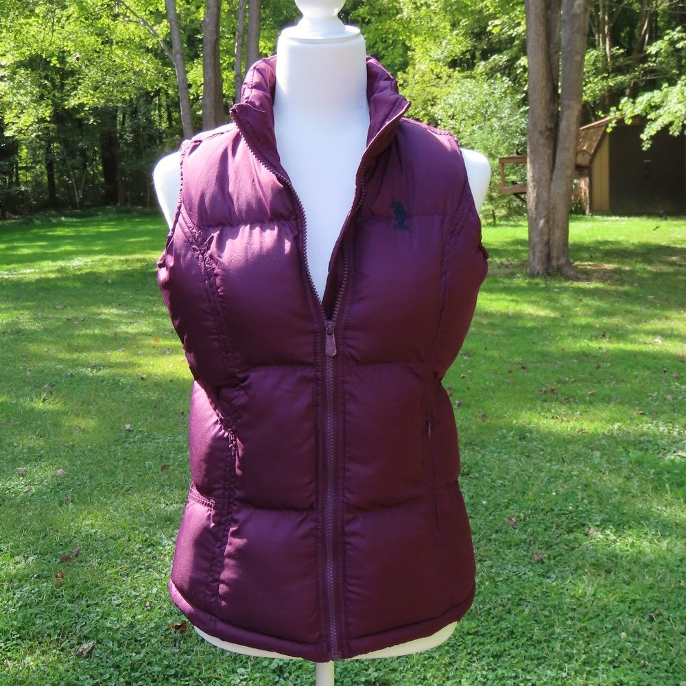Eggplant Purple Puffer Vest